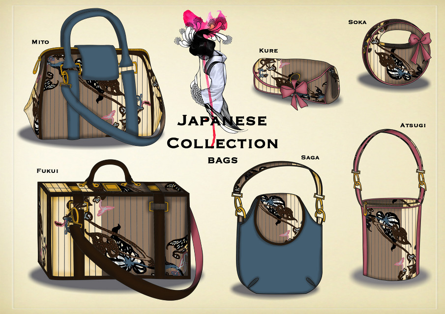 Japanese Collection Bags angelaluesma